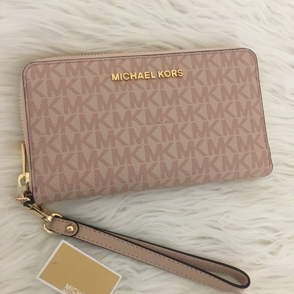 michael kors jet set phone wallet